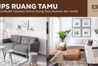Cara Menciptakan Ruang Hidup Yang Nyaman Dan Estetik