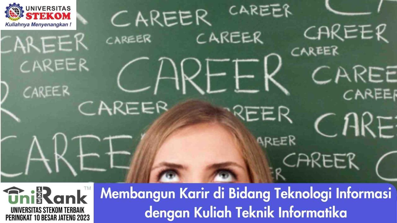 Membangun Karir Di Bidang Teknologi Informasi Dengan Kuliah Teknik ... Apa Saja Peluang Karir Di Bidang Teknologi Informasi